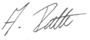 Unterschrift Andreas Rath